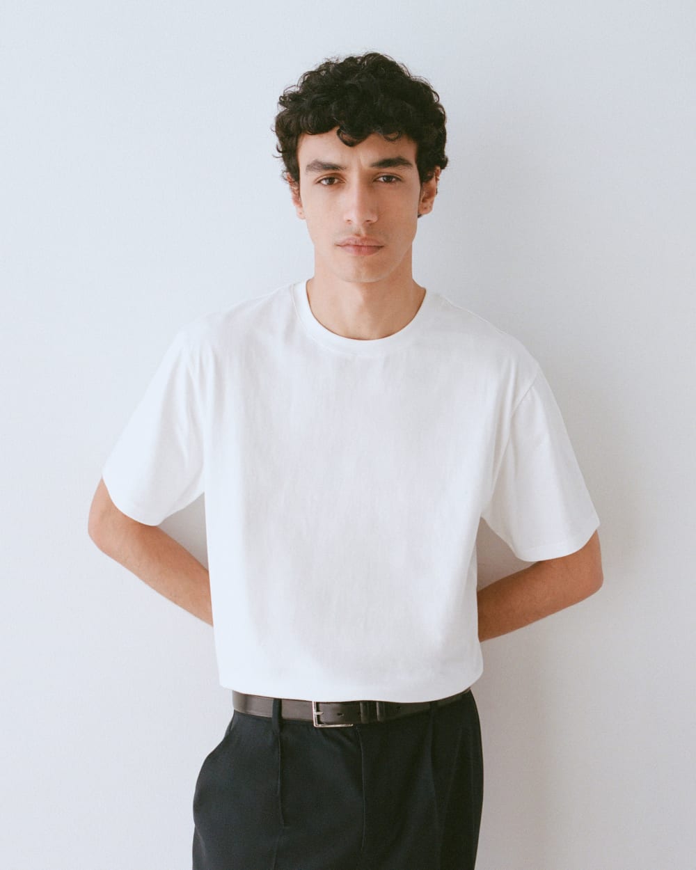 Archive Relaxed-Fit Cotton Crew | White
