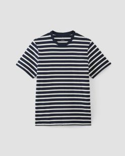 Alternative view of The Premium-Weight Crew | Uniform |  Navy / Bone