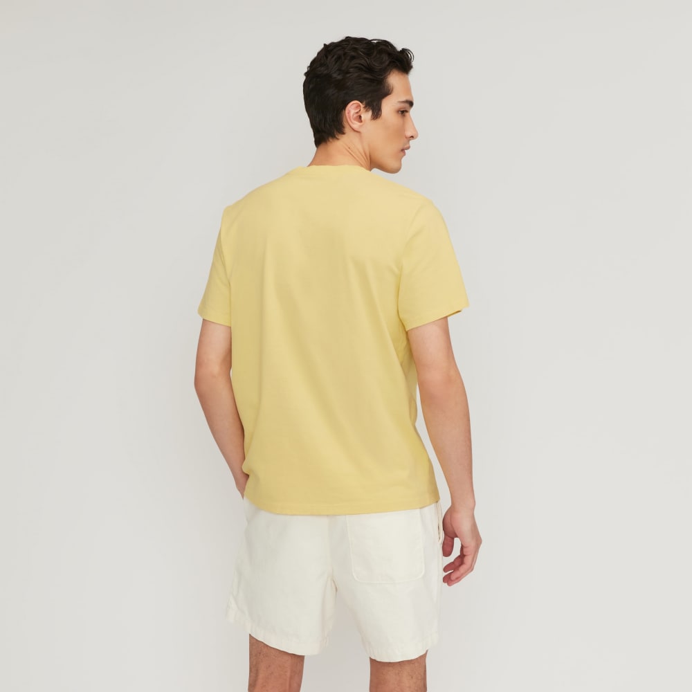 The Premium-Weight Relaxed Crew | Uniform | Pale Yellow - Image 3