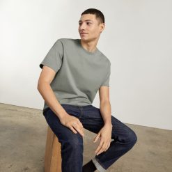 Alternative view of The Premium-Weight Crew | Uniform | Clay