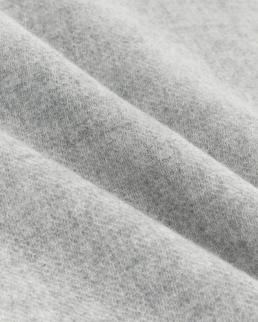 The Feather Cashmere Bandana | Heathered Grey - Image 3