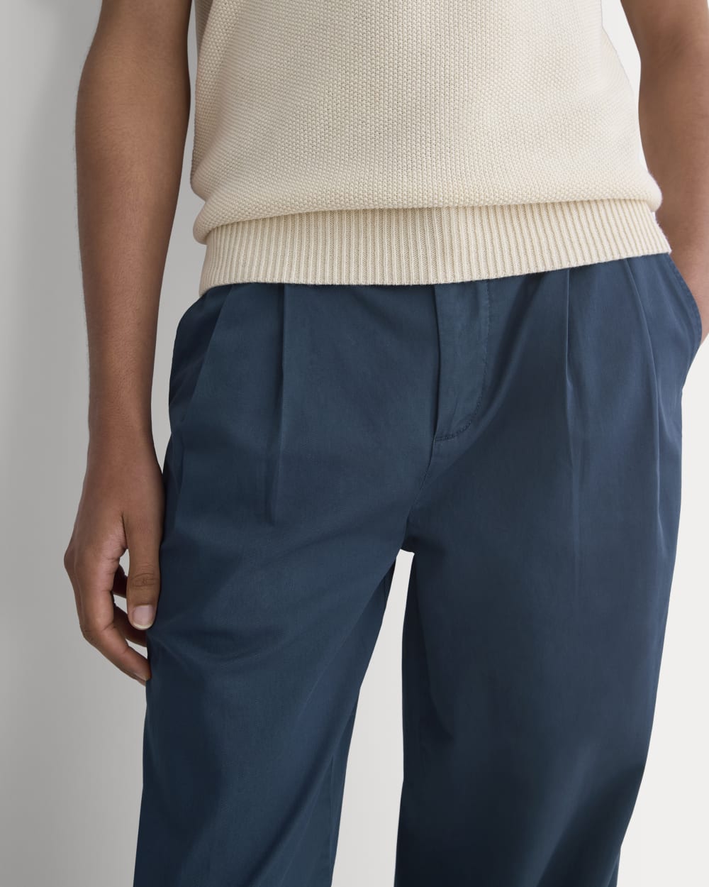 Pull-On Easy Trouser | Midnight Navy - Image 4