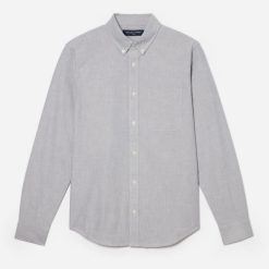 The Slim-Fit Japanese Oxford | Cloud Grey | Regular