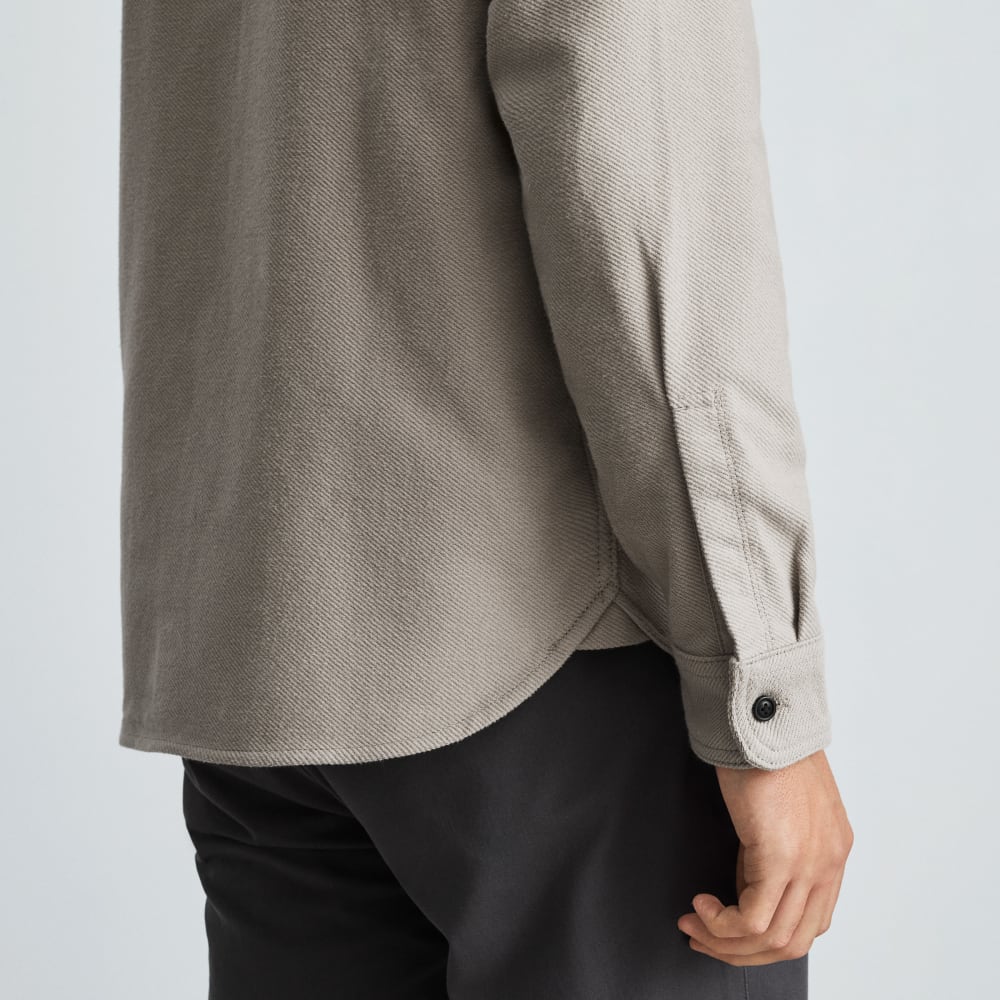 The Heavyweight Overshirt | Uniform | Stone - Image 6