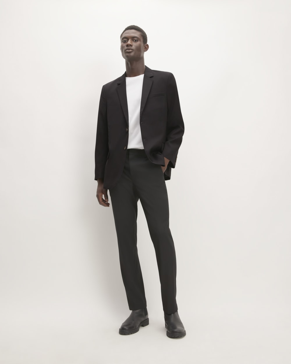 The Italian Wool Jacket | Black - Image 3