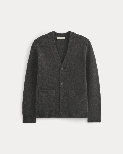 Alternative view of The Cloud Relaxed Cardigan | Heathered Soot