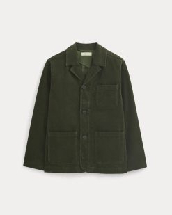 Alternative view of Fine Wale Corduroy Chore Blazer | Dark Forest