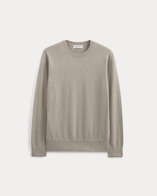 Alternative view of The No-Sweat Sweater | Uniform | Heathered Oatmeal