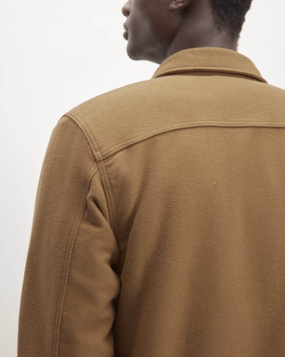 The ReNew Fleece-Lined Heavyweight Overshirt | Toasted Coconut - Image 5