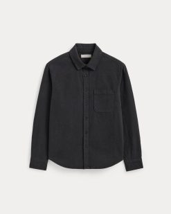 Alternative view of The Canvas Organic Cotton Overshirt | Black
