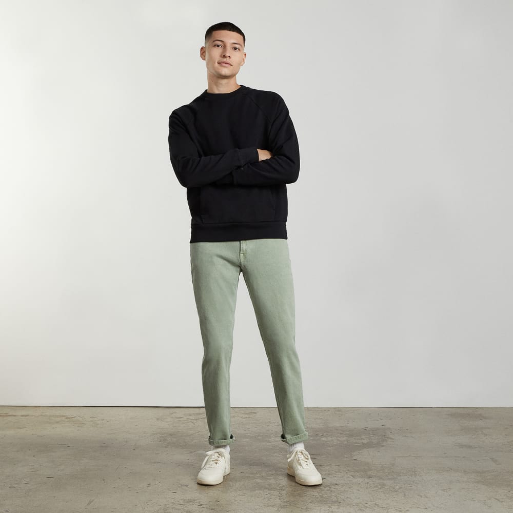 The Organic Cotton Slim-Fit Jean | Archroma Aqua Grey - Image 4
