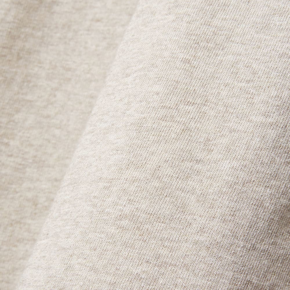 The Premium-Weight Long-Sleeve Crew | Uniform | Heather Oatmeal - Image 5