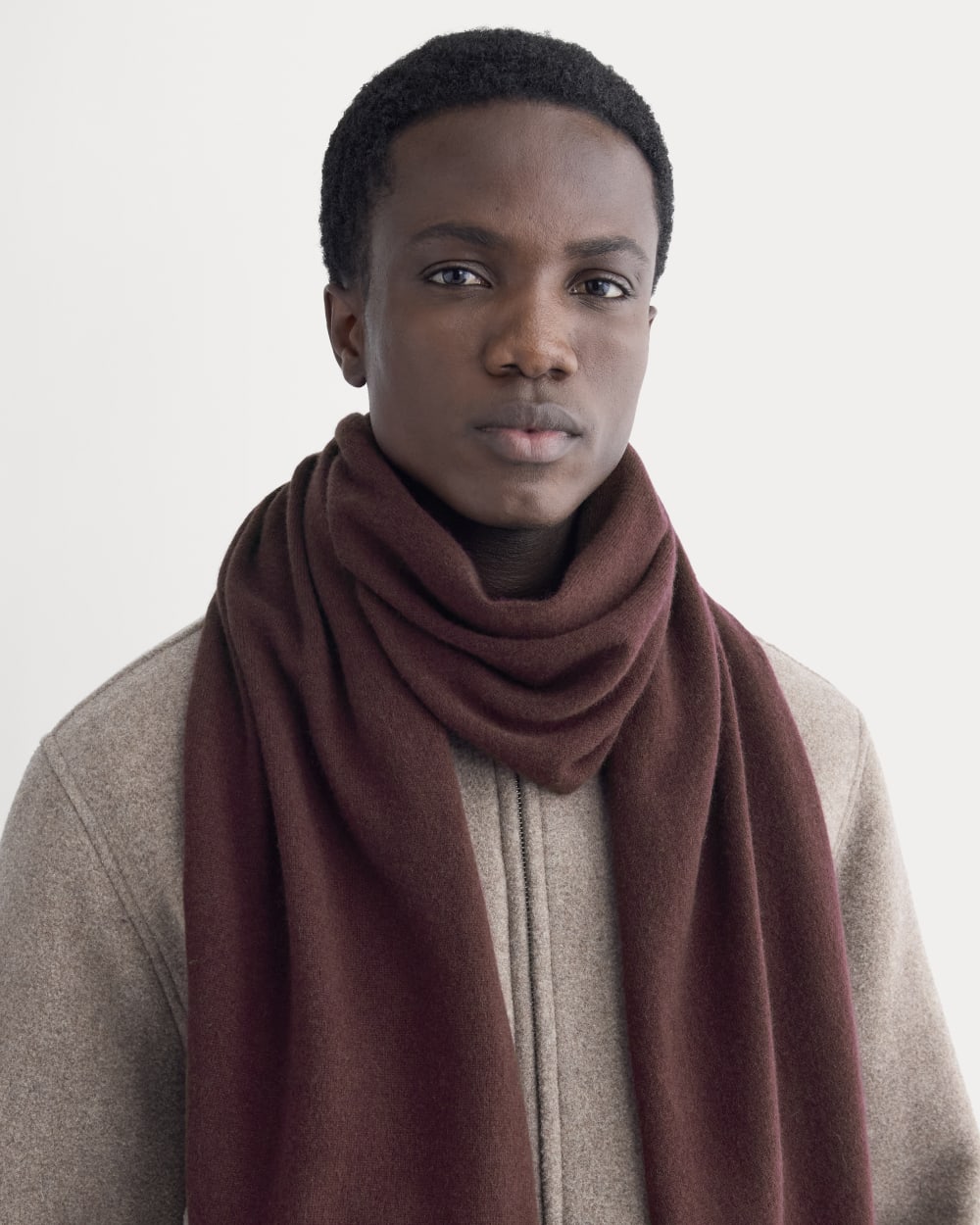 The Cashmere Scarf | Wine - Image 3