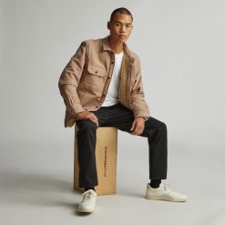 Alternative view of The ReNew Fleece-Lined Heavyweight Overshirt | Mushroom