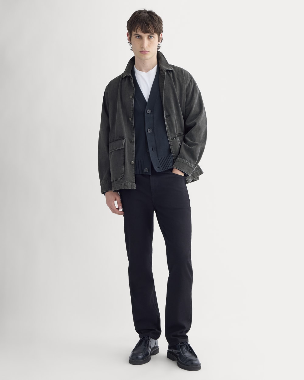 Comfort-Stretch Slim-Fit Jean | Black