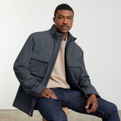 Alternative view of The Waxed Cotton Jacket | Slate