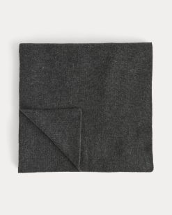 Alternative view of The Cabin Scarf | Heathered Soot