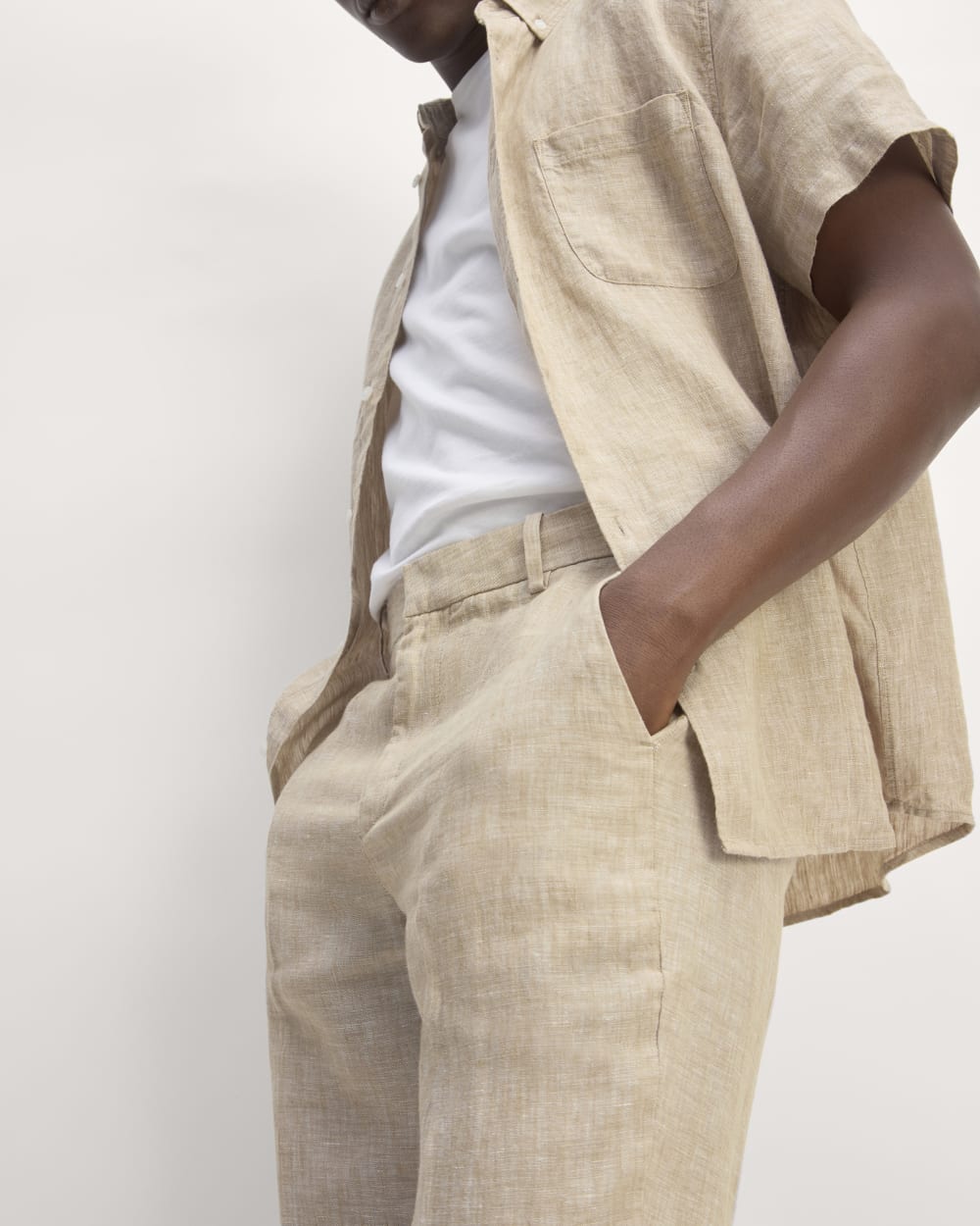 The Linen Trouser | Cornstalk Chambray - Image 4