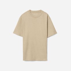Alternative view of The Premium-Weight Relaxed Crew | Uniform | Heathered Cashew