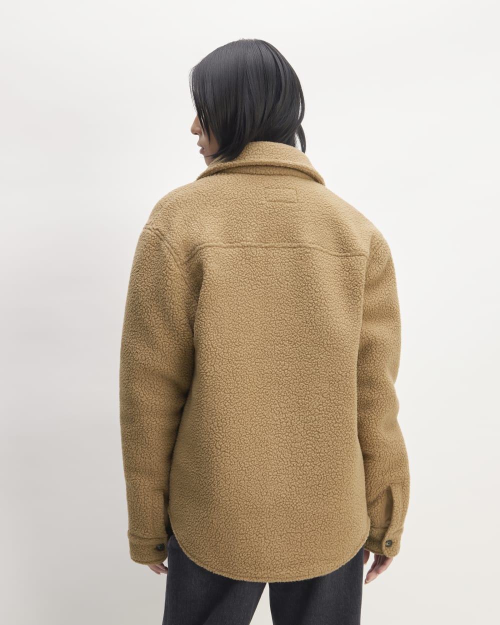 The ReNew Fleece Everyone Overshirt | Tiger's Eye - Image 10