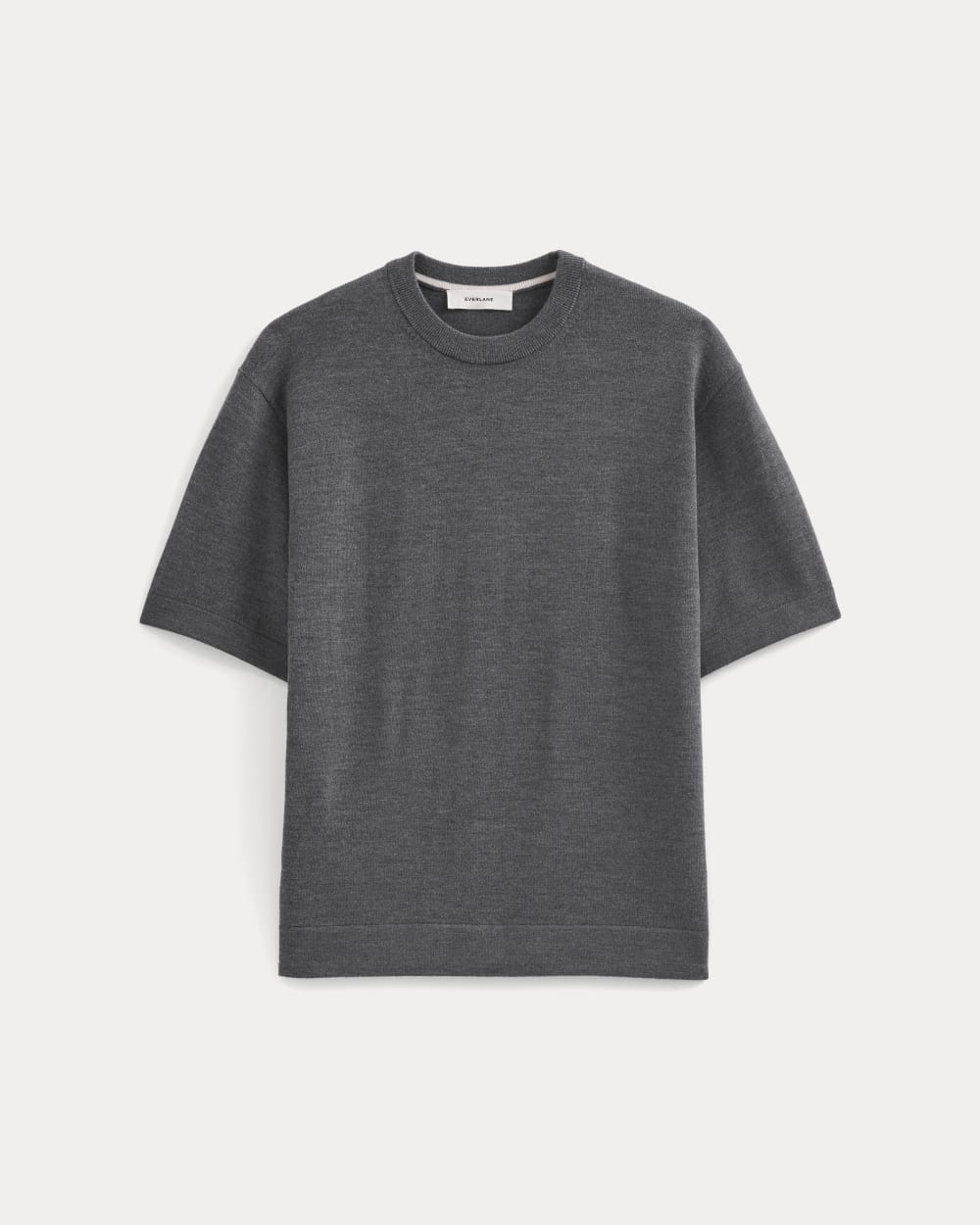 Ultrasoft Sweater Tee | Heather Mid Charcoal - Image 2