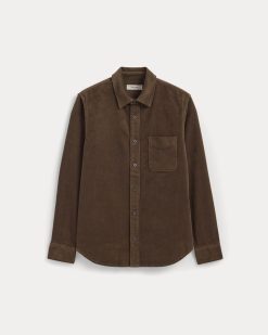 Alternative view of The Classic Shirt in Corduroy | Cocoa
