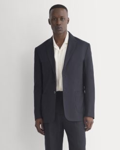 Soyeux Linen Linen Blazer | Black