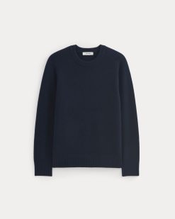 Alternative view of Midweight Cashmere Crew |  Navy