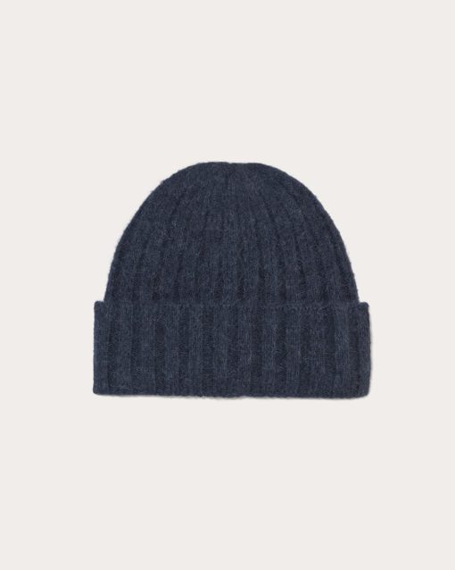 Alternative view of The Alpaca Beanie | Navy