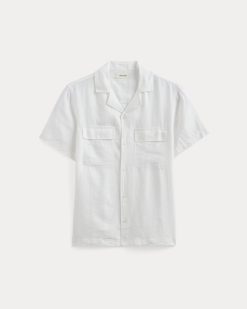 Alternative view of The Resort Shirt in Linen | White