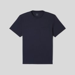 Alternative view of The Premium-Weight Pocket Tee | Uniform | Deep Navy