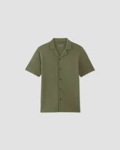 Alternative view of The Pique Short-Sleeve Shirt | Kalamata