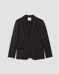 Alternative view of The Linen Blazer | Black
