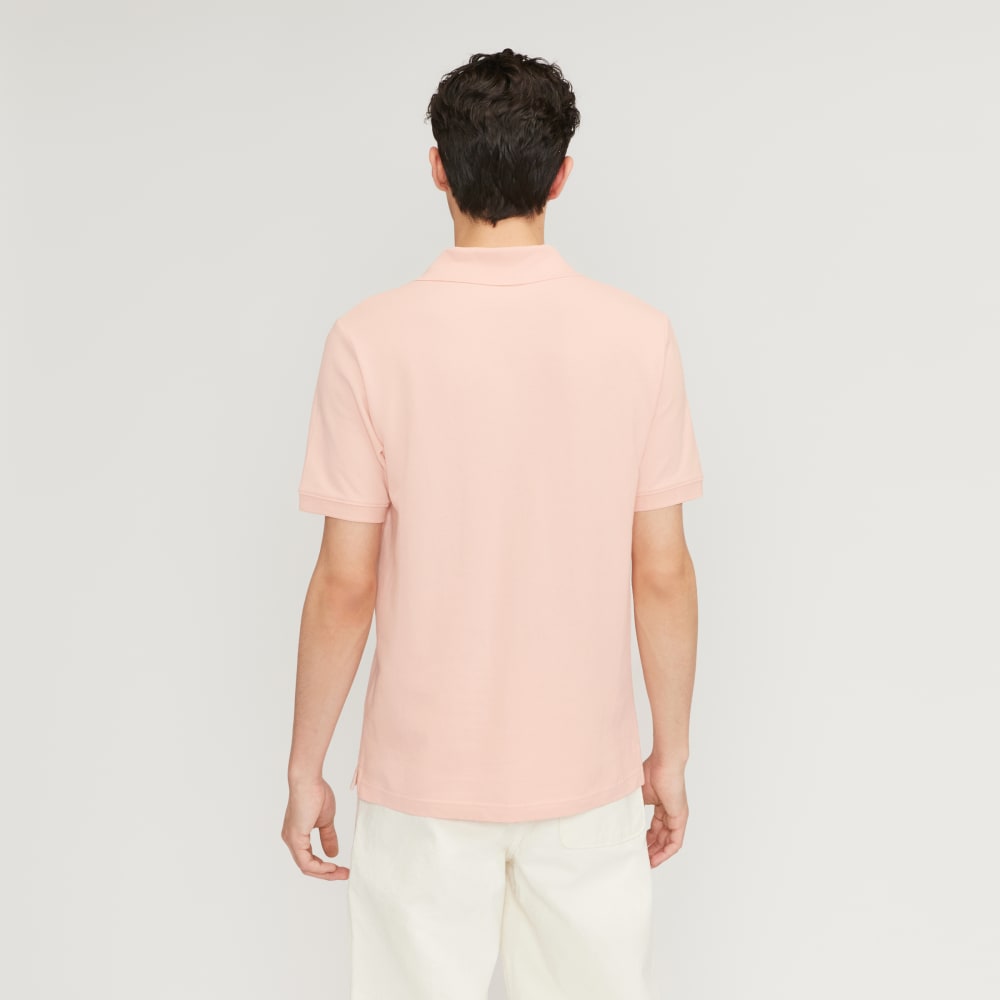 The Pique Polo | Petal Pink - Image 3