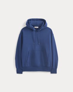 Alternative view of Luxe Fleece Hoodie | Estate Blue