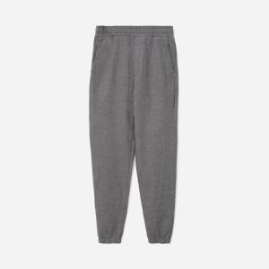 Alternative view of The Track Pant | Dark Heather Grey