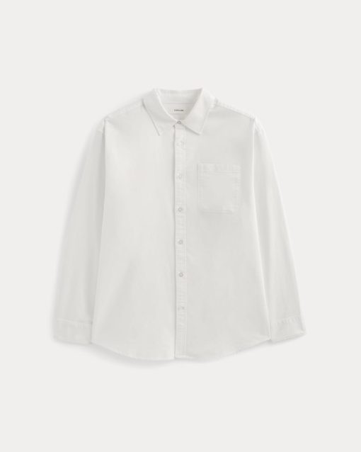 Alternative view of Oversized Oxford Shirt | White