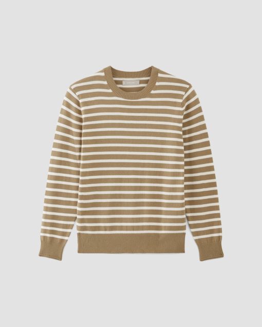 Alternative view of The No-Sweat Sweater | Uniform | Tiger's Eye / Bone