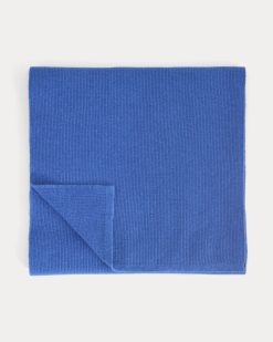 Alternative view of The Cabin Scarf | Classic Blue