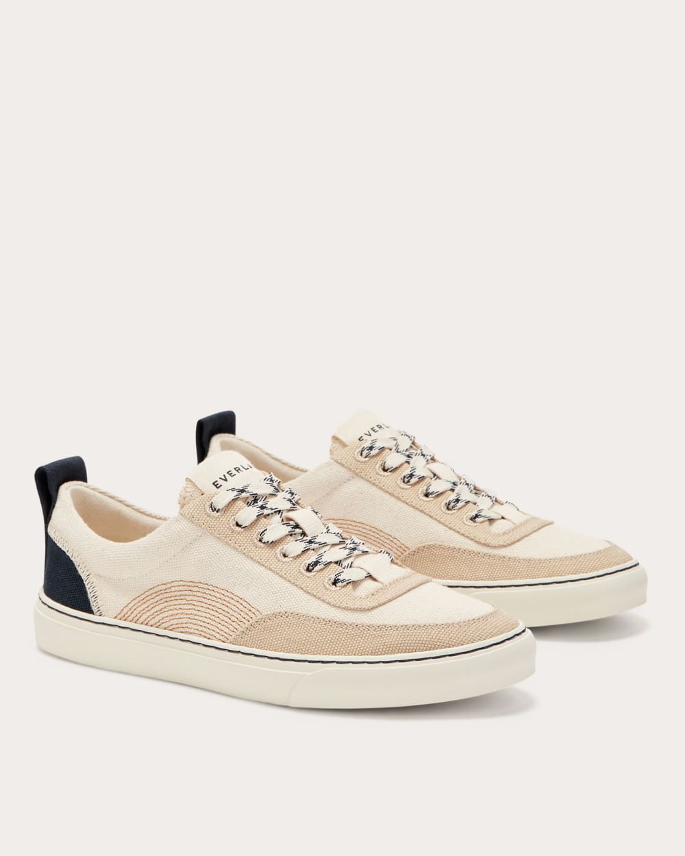The Tread-Bare Sneaker | Natural Canvas / Dark Sapphire / Argan Oil - Image 4