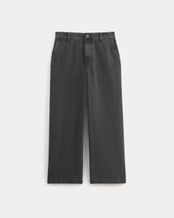 Alternative view of Baggy Rigid Jean | Washed Black | 32