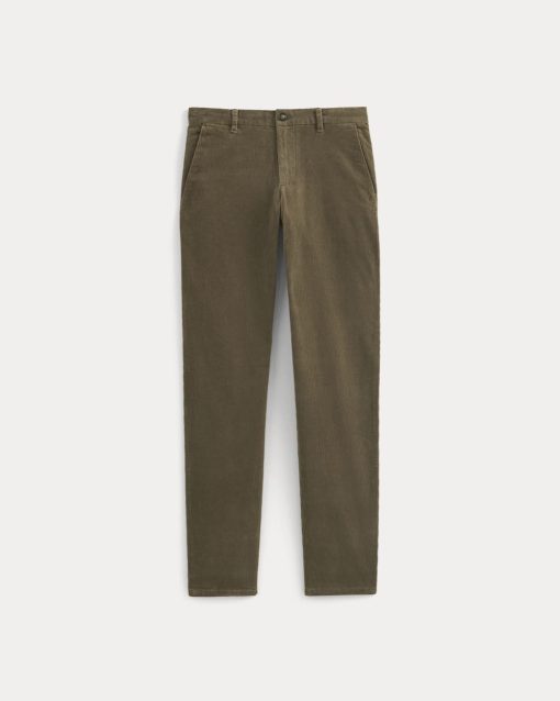 Alternative view of The Corduroy Trouser | Deep Taupe