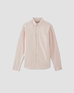Alternative view of The Classic Oxford Shirt | Whisper Pink | Tall
