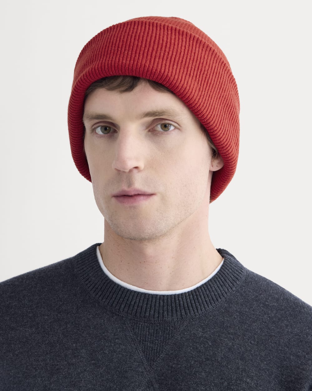 The Cabin Beanie | Berry Red - Image 2