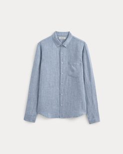 Alternative view of The Classic Shirt in Linen | Chambray