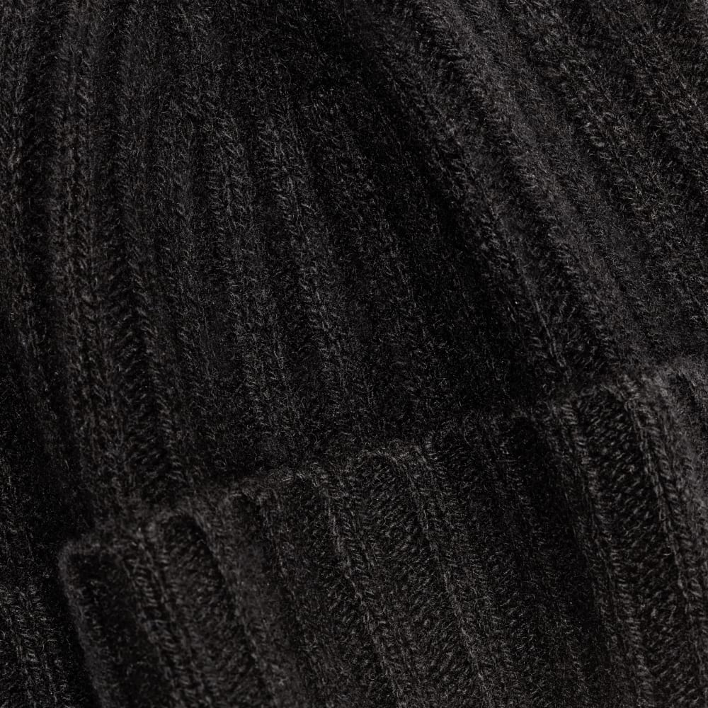 The Cashmere Beanie | Black - Image 6