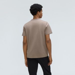 Alternative view of The Premium-Weight Crew | Uniform | Taupe Grey