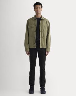 The Slim 4-Way Stretch Organic Jean | Uniform  | Black