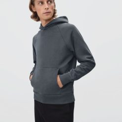 Alternative view of The Track Hoodie | Slate