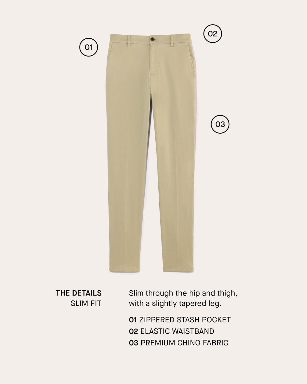 The Transit Chino | Deep Navy | Slim - Image 4